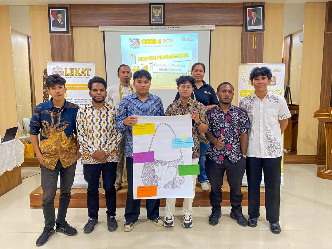 Code 4 You #1 Noken Framework:Business Model Canvas Kontekstual