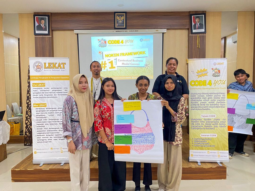 Code 4 You #1 Noken Framework:Business Model Canvas Kontekstual