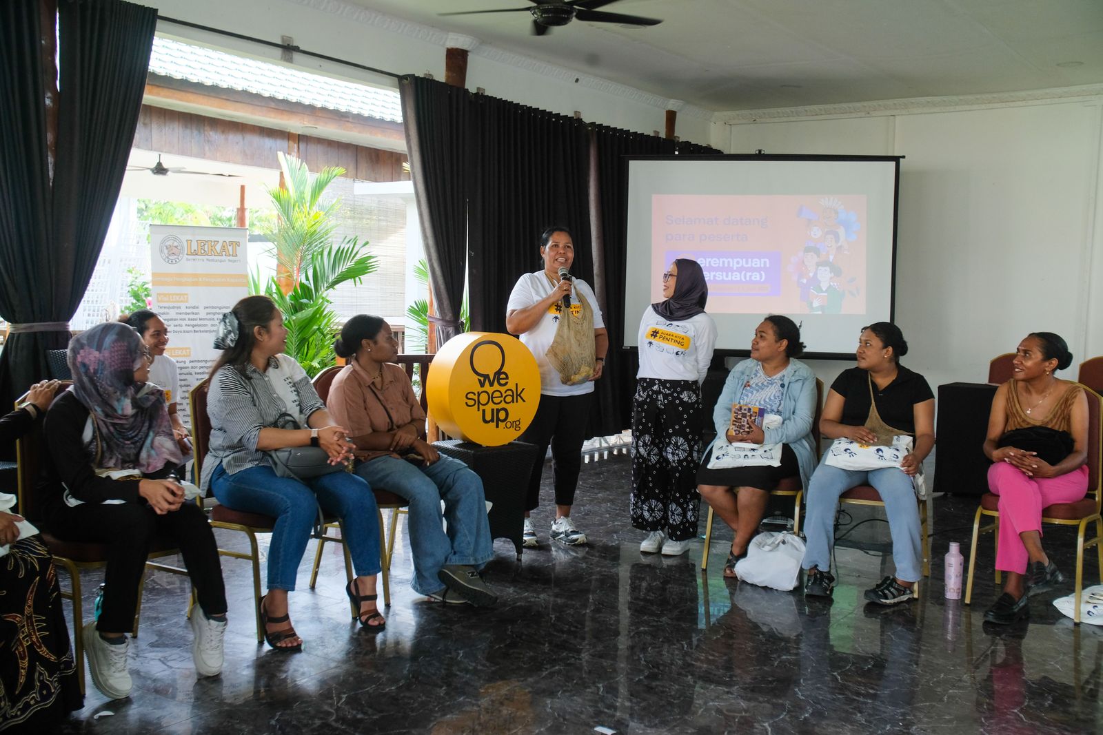 Workshop PeremPuan Bersua(ra)