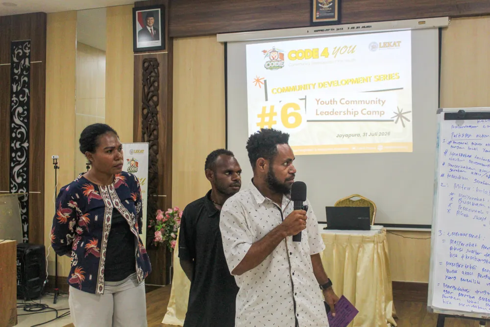 Code 4 You #6 Youth Community Leadership Camp: Lead from the Community
