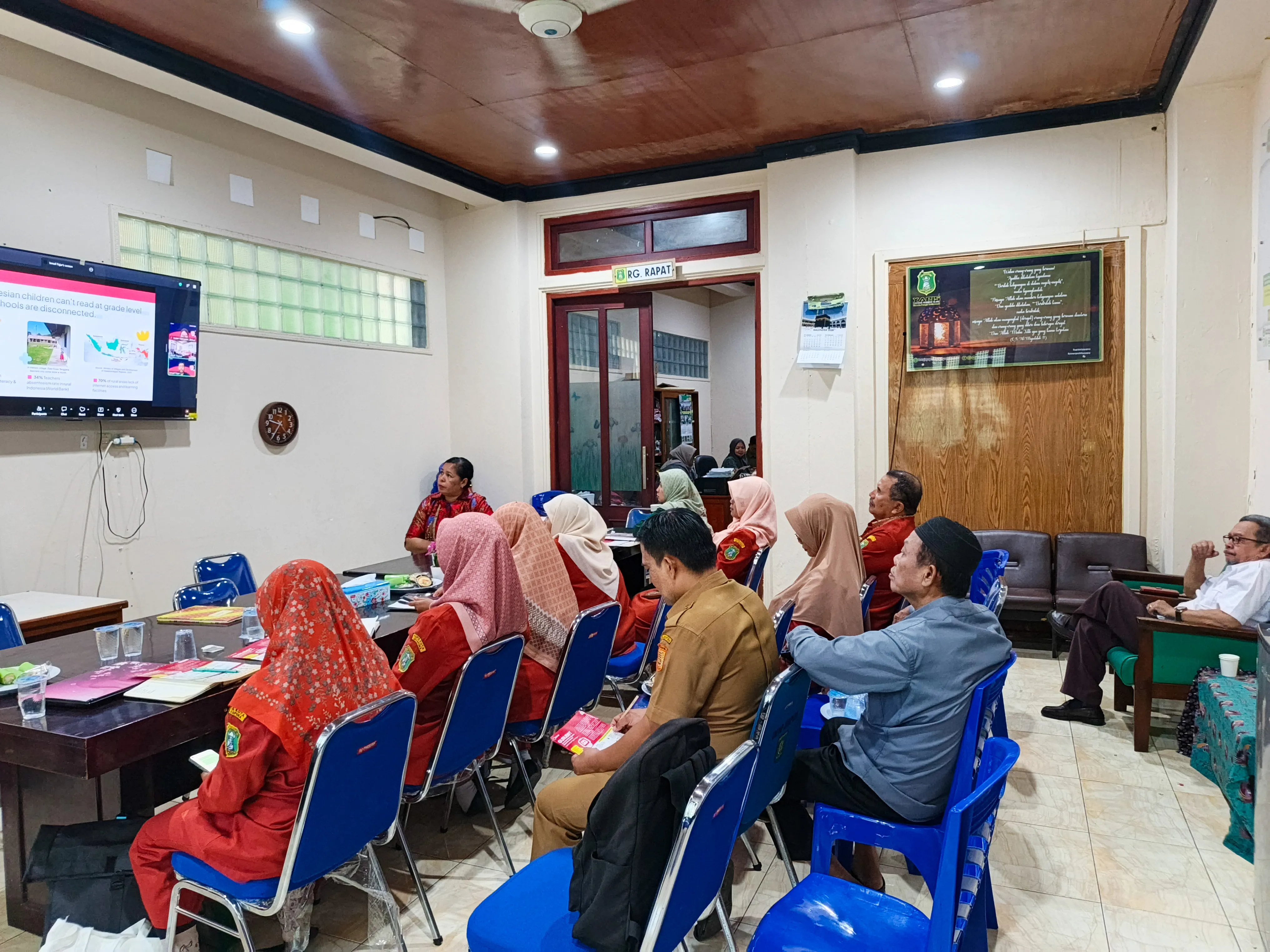 Audiensi GURUBOT bersama Yayasan Pendidikan Islam Cabang Kota Jayapura