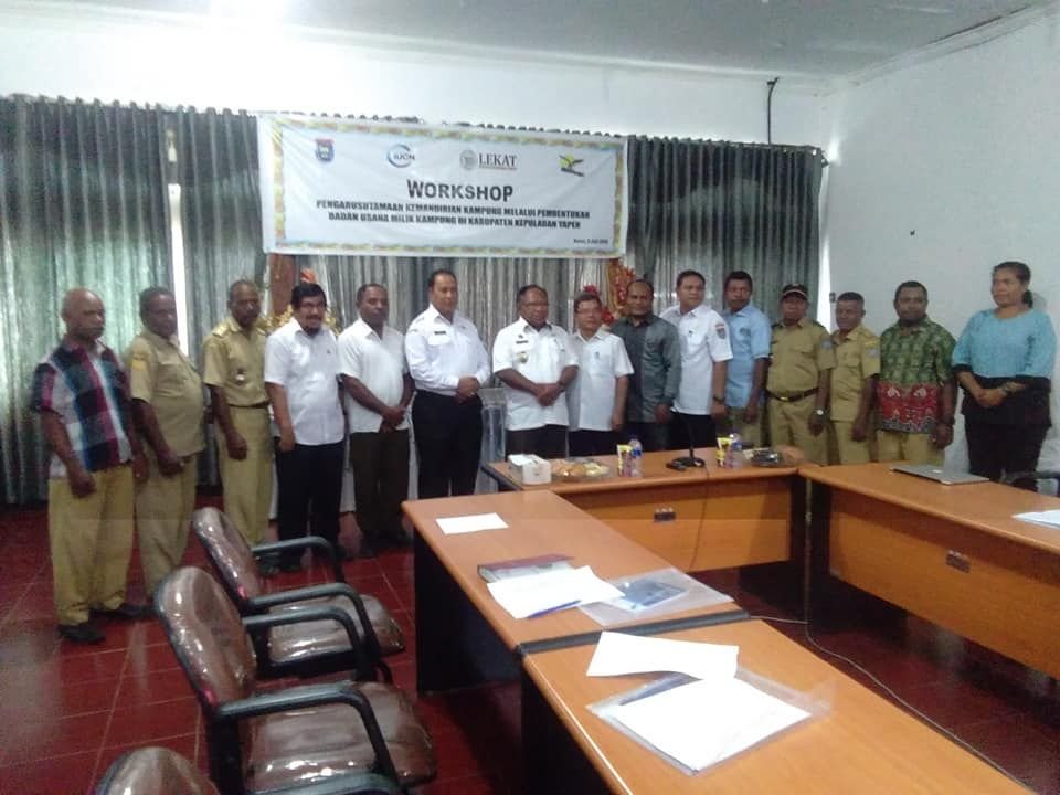 Workshop Pengarusutamaan Kemandirian Kampung melalui Pembentukan Badan Milik Kampung (3 Juli 2019)